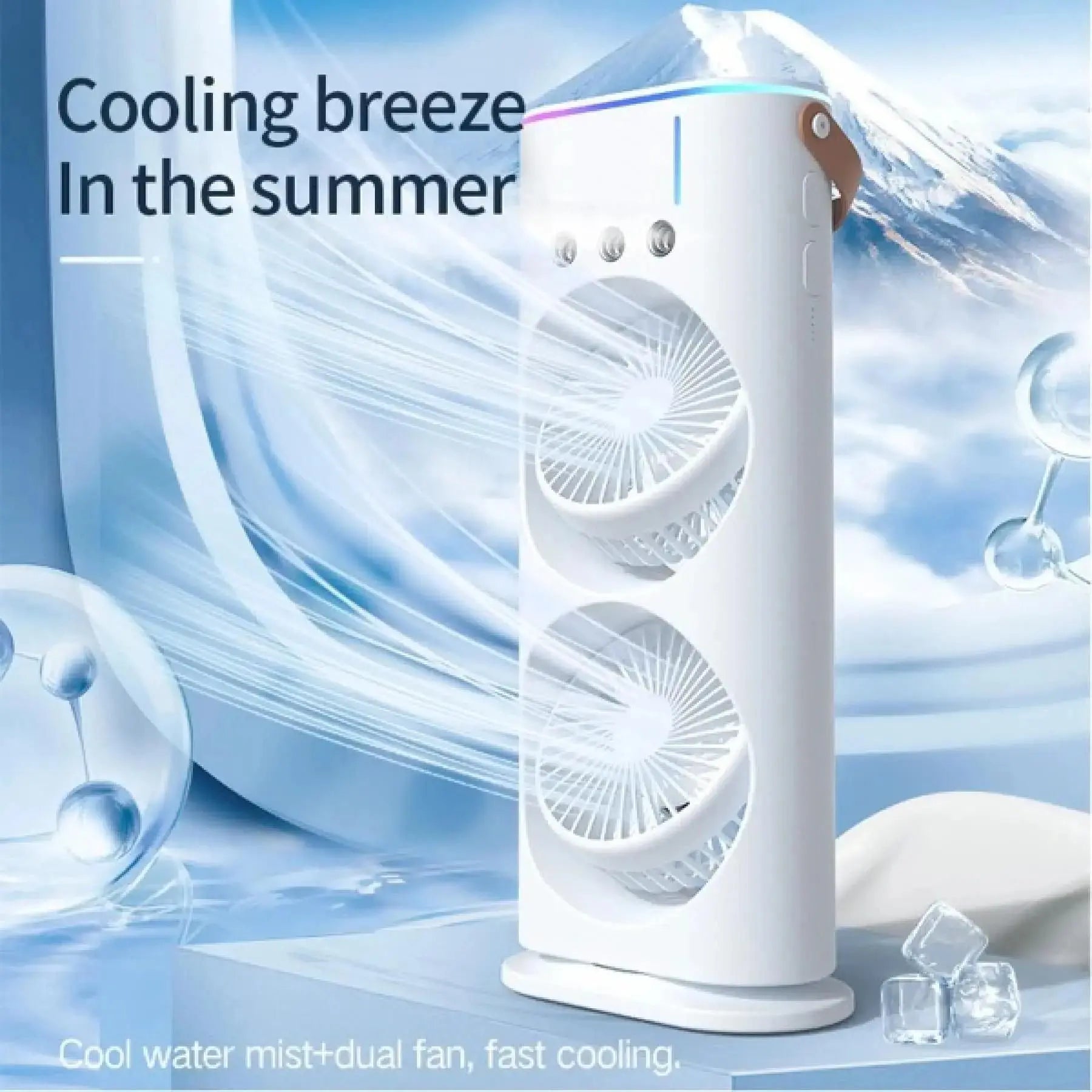 MiniCooler With Double Ended Spray Fan