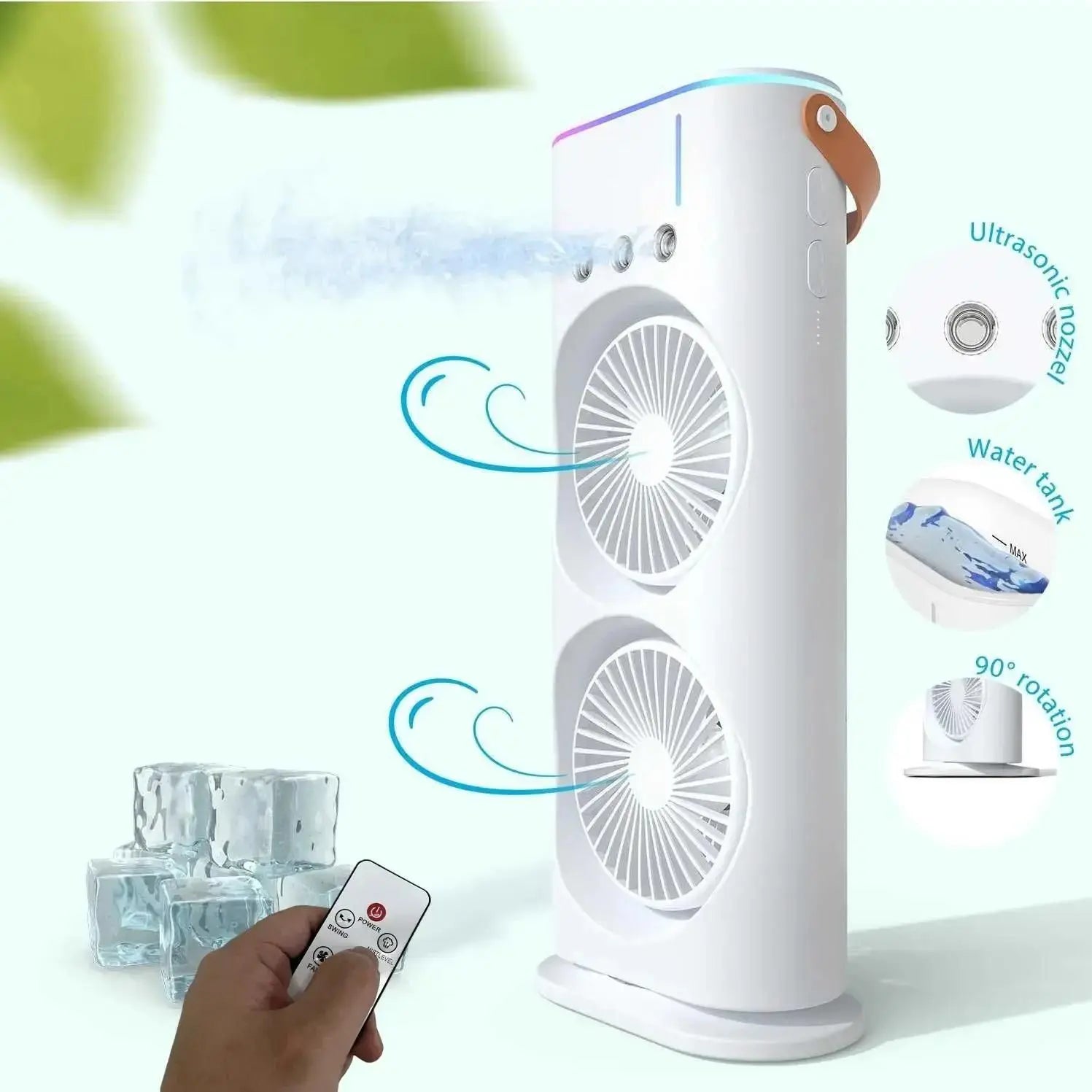 MiniCooler With Double Ended Spray Fan
