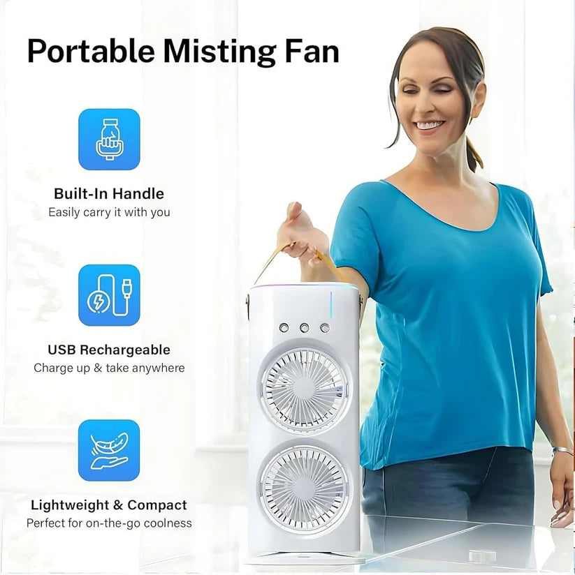 MiniCooler With Double Ended Spray Fan