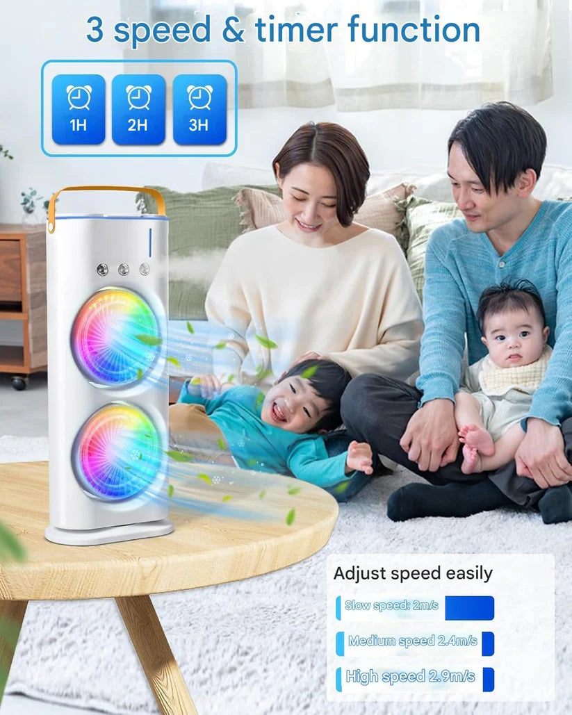 MiniCooler With Double Ended Spray Fan