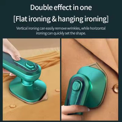 Portable Steamer Travel Iron, Micro Steamr Mini 30W Ironing Machine Handheld Steamer Iron Press Mini Steam Iron for Travel